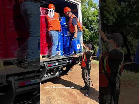 Ejército brinda asistencia humanitaria tras sismos en Jutiapa