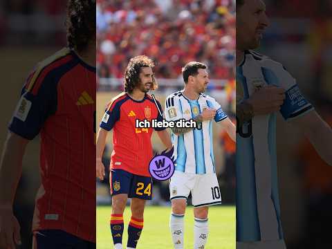 Messi ist eine Petze
