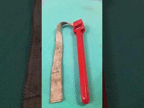How to use strap wrench #shorts