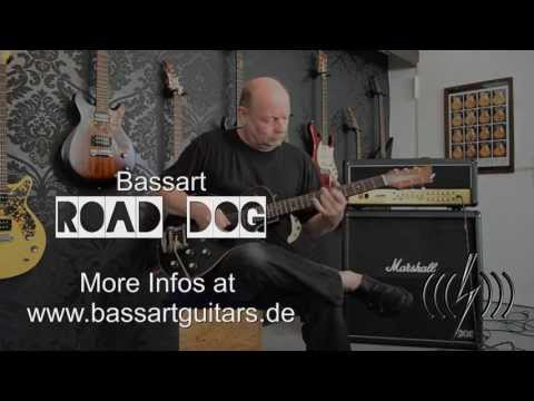 Helge Preuss playing the Bassart Road Dog Model  Blues Style