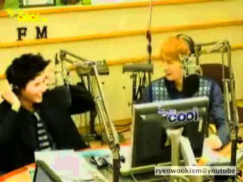 111207 Sukira cut - RyeoSung DJs being happy with their new logo song