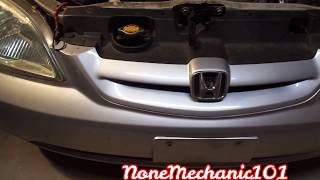 2002 Honda Civic Coolant Temperature Switch Replacement