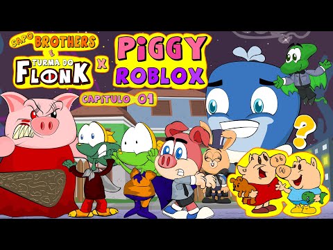 Piggy Roblox vs Sapo Brothers and Turma do Flonk - Chapter 01 in Cartoon
