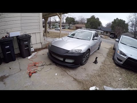 Installing a New Rx-8 Bumper