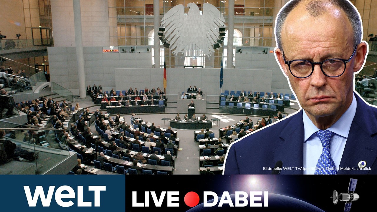 DEUTSCHER BUNDESTAG: Regierungserklärung ‒ Kanzler Merz beschwört den "Geist von Ankara" | LIVE