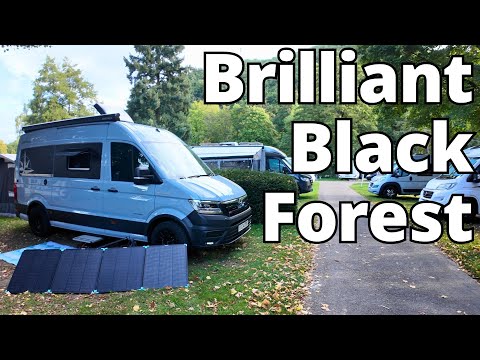 Brilliant German Black Forest Campsite In Staufen: Camping Belchenblick! Euro Campervan Trip!