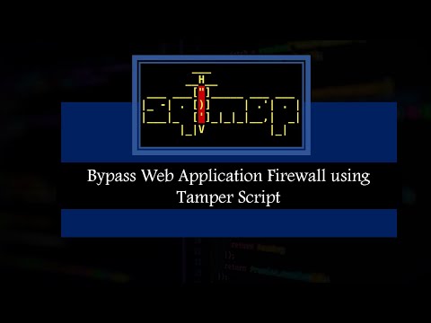 Bypassing Web Application Firewall using Tamper Script via SQLMap
