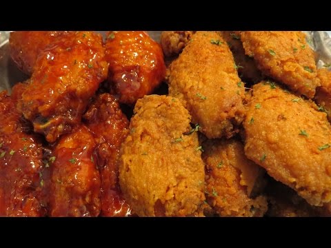 HOW TO MAKE SPICY CHIPOTLE WET & DRY BUFFALO WINGS