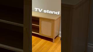 Tv stand assembly (took about 35 minutes)