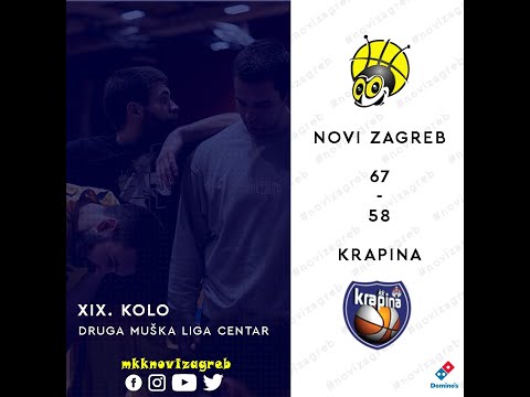 MKK Novi Zagreb - KK Krapina 67:58 [Druga muška liga Centar 23/24]