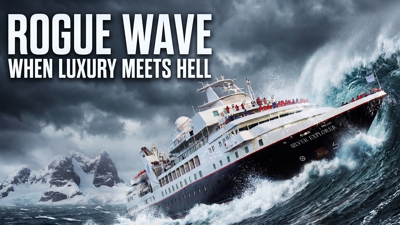 Trapped in the Drake Passage Storm | Rogue Wave Hits Luxury Cruise Ship