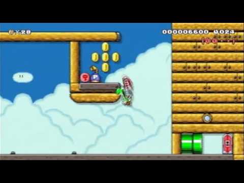 Super Mario Maker courses #5 - 40-Seconds Airship