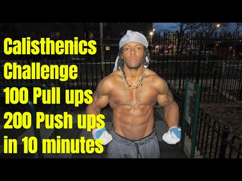 Calisthenics Challenge - 100 Pull ups and 200 Push ups in 10 minutes | Thats Good Money