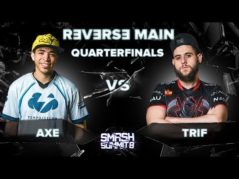 Axe Peach vs Trif Pikachu - Reverse Main Singles: Quarterfinals - Smash Summit 8