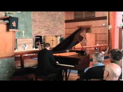 Johann Sebastian Bach: Toccata in E minor, BWV 914 performed by Michael J  P Burke