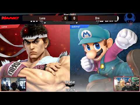 Luna (Ryu) vs Dre (Mario) - CenCal Clash 9 Winners Round 3