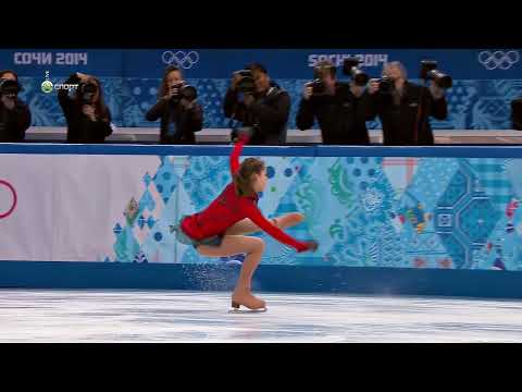Yulia Lipnitskaya 'Schindler's List' Individual Olympic program replay