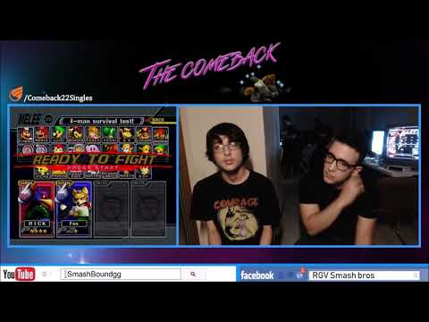 The Comeback 22 SSBM - HVST vs Rick - Winners Quarters