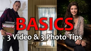 How To Create Better Photographs & Video - 3 Basic Tips!