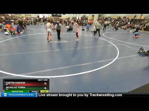 106 Lbs Cons. Round 2 - Carter Dawson, OR Vs Nicholas Turba, OH 4541