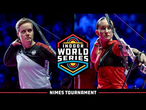 Michelle Kroppen v Victoria Sebastian – recurve women bronze | 2024 Nimes Archery Tournament
