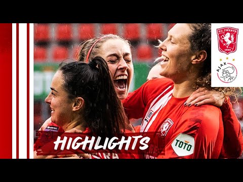 Twente Vrouwen deelt TIK uit in KRAKER | FC Twente - Ajax (27-11-2022) | Highlights