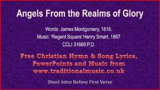 Angels From The Realms Of Glory(MP35) - Christmas Carols Lyrics & Music