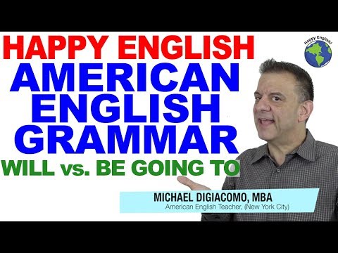 WILL vs. BE GOING TO & MAYBE - The Future!  English Grammar Practice for TOEIC & LIFE