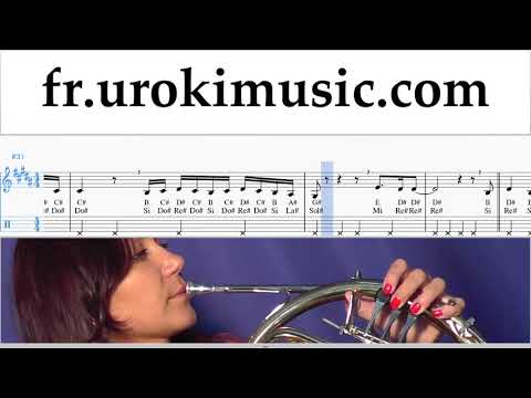 Cours de Cor D'harmonie Camila Cabello - All These Years Tuto Partitions um-ih829