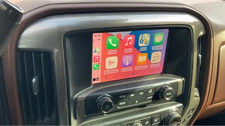 How to Add Apple CarPlay to 2014 2015 Chevy Silverado or GMC Sierra