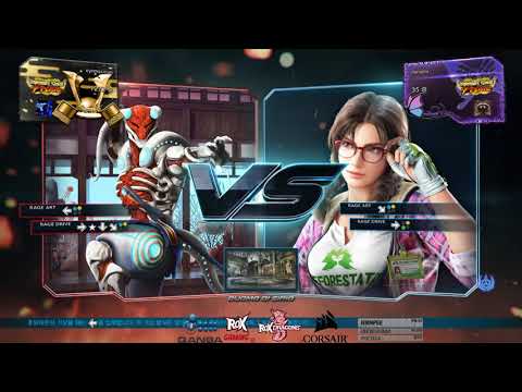 Tekken 7 eyemusician (yoshimitsu) VS persona (julia) 철권7 아이뮤지션 (요시미츠) VS 페르소나 (줄리아)