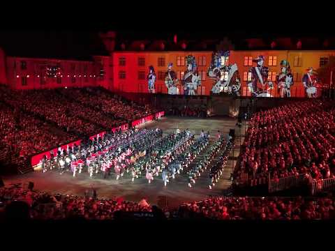 Basel Tattoo 2017 - Finale Bagpipes