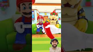 Bowser rindo do Mario porque ele comeu pimenta 🤣🤣🤣 #shorts #mario