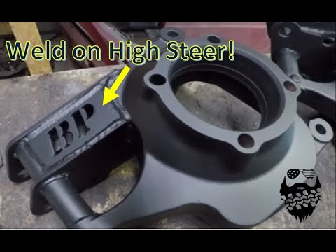 DIY Weld on High Steer (XJ 1 Ton Swap)