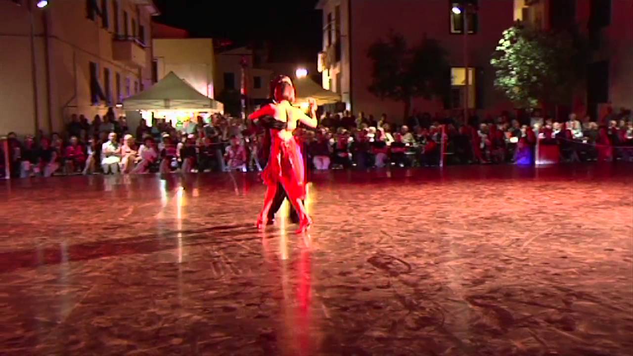 "Milonga Brava" con Gustavo Rosas y Gisela Natoli al  I° Elba International Tango Festival.