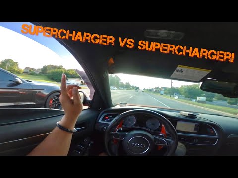 COBRA GT500 HEAD TO HEAD WITH AUDI S4 B8.5