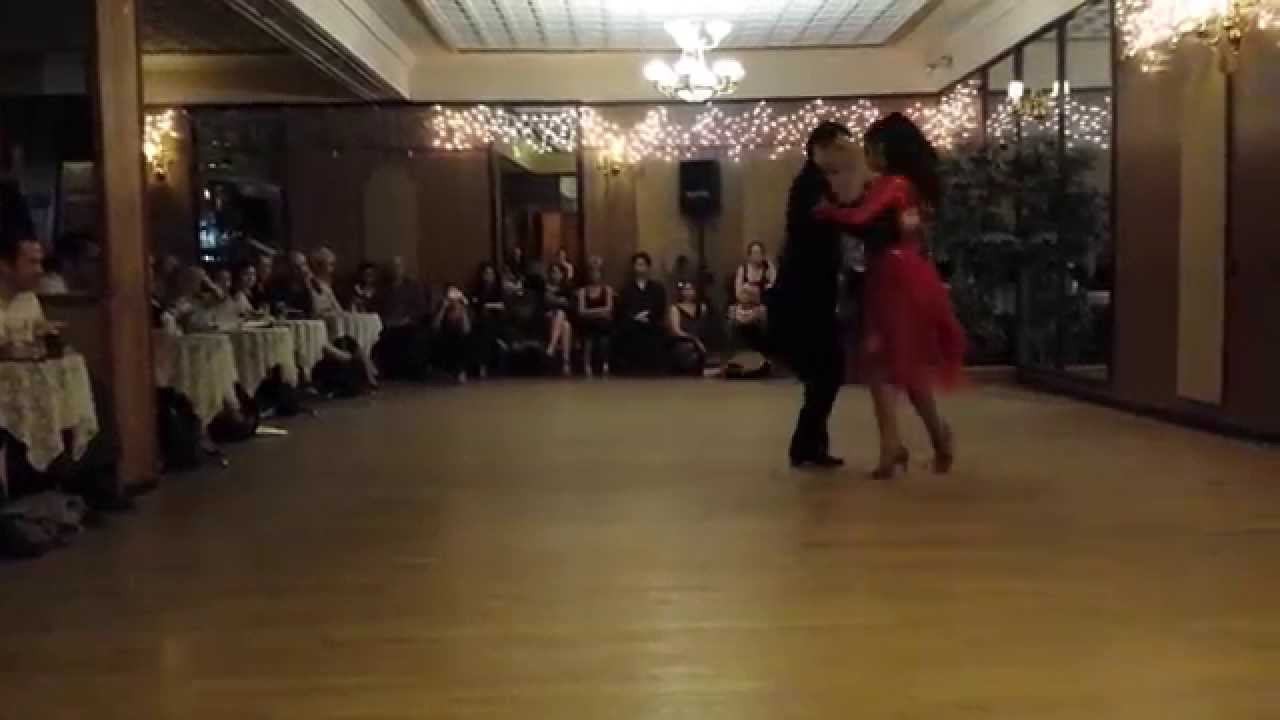 Argentine tango: Cyrena Drusine & Alejandro Zacco @ Milonga Rosa