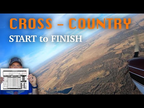 How to Fly a Cross Country with a NAV LOG (PPL Lesson 49)