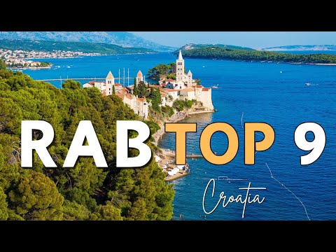 Die 9 wichtigsten Sehenswürdigkeiten in der Stadt Rab, Kroatien