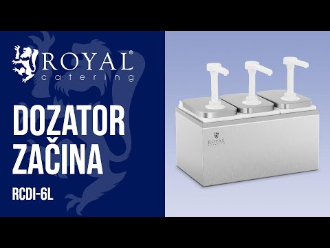 videozapis - Dozator za umake - 3 pumpice - 3 x 2 L