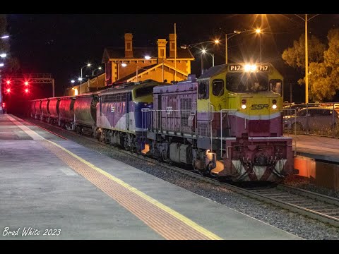 P17 and B76 on 9095 SSR Grain to Mitiamo- 14/1/23