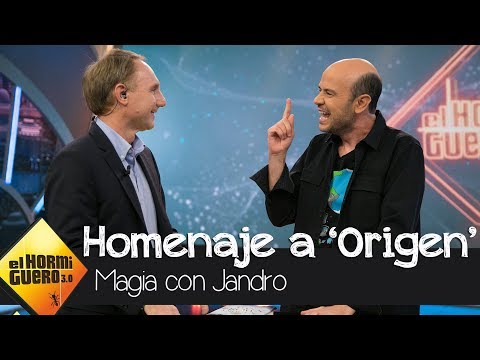 Jandro rinde un bonito homenaje a 'Origen', la nueva novela de Dan Brown, - El Hormiguero 3.0