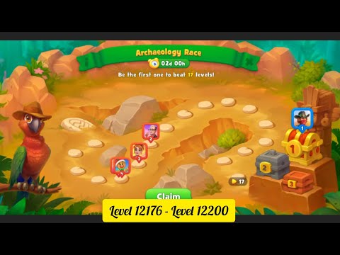 Gardenscapes ( Level 12176 - Level 12200 ) - All Puzzles - Gameplay PART - 535