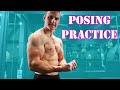 Posing Practice + Mic'd Up Back & Biceps | EPISODE 02