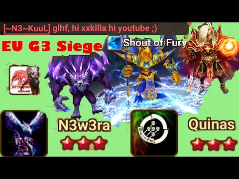 EU G3 Siege - I Lose!!!! You Win!!!! Spolier... I Tilted!!
