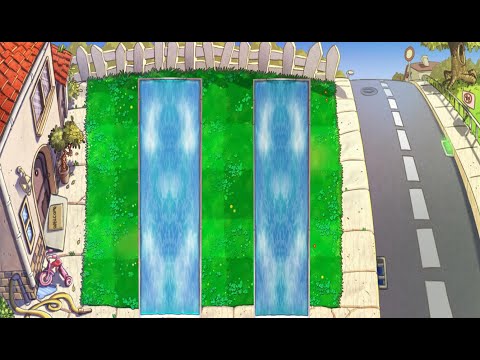 Test New Map In PvZ - Survival Day X Pool By @MrEdogawa