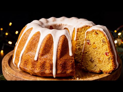 The perfect Christmas Fruitcake for the whole family in 10 minutes! Simple and delicious!