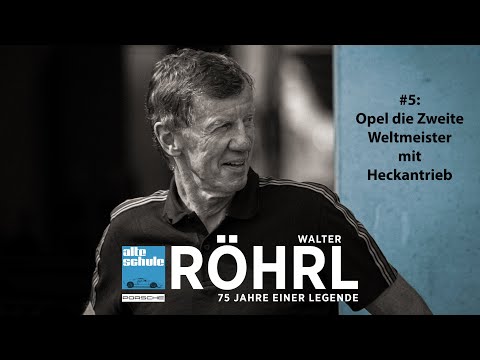 Walter Röhrl - Spezial, Teil 5: 1981 oder „1982: Opel die Zweite - Weltmeister mit Heckantrieb“