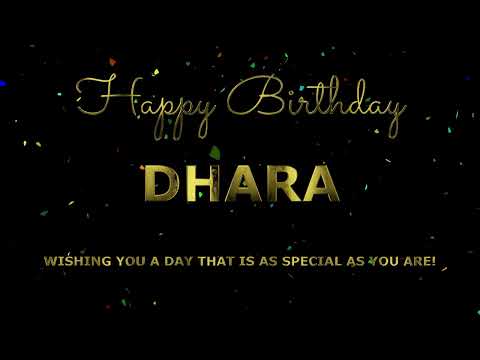 Happy Birthday Dhara