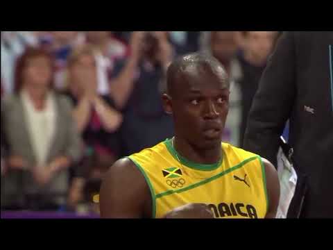 Best 100m race ever - 2012 Olympics with Bolt, Blake, Powell, Gatlin, Gay💥